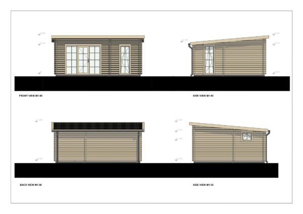 Anneks Edinburgh, 26 m²