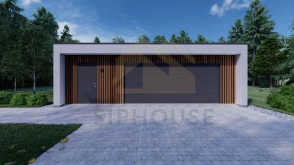 Dobbelgarasje Carnforth, 50 m²