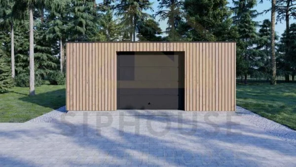 Dobbelgarasje  Dalton, 33 m²