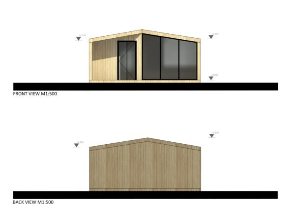 Isolert Anneks Dublin, 40 m²