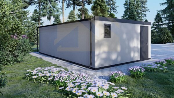 Isolert Dobbelgarasje Coverack, 38 m²