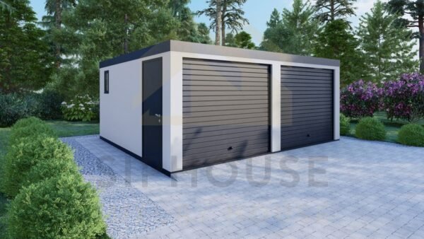 Isolert Dobbelgarasje Falmouth, 28 m²