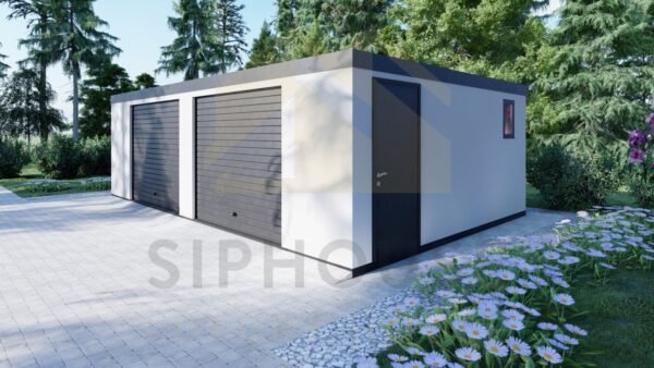 Isolert Dobbelgarasje Marazion, 38 m²