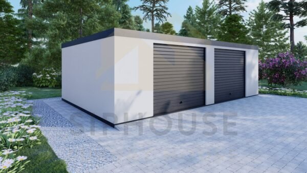 Isolert Dobbelgarasje Marazion, 38 m²