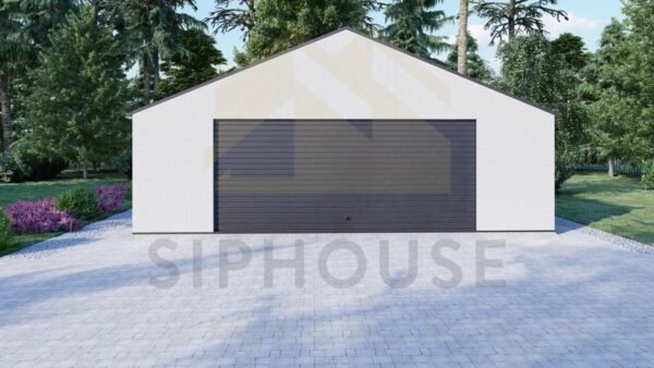 Isolert Dobbelgarasje Penhale, 38 m²
