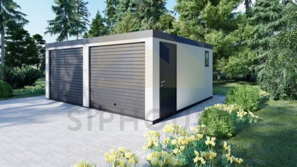 Isolert Dobbelgarasje Penryn, 28 m²