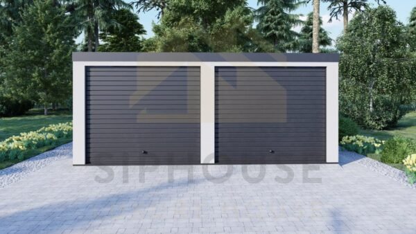Isolert Dobbelgarasje Penryn, 28 m²
