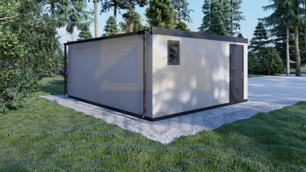 Isolert Dobbelgarasje Plymouth, 28 m²