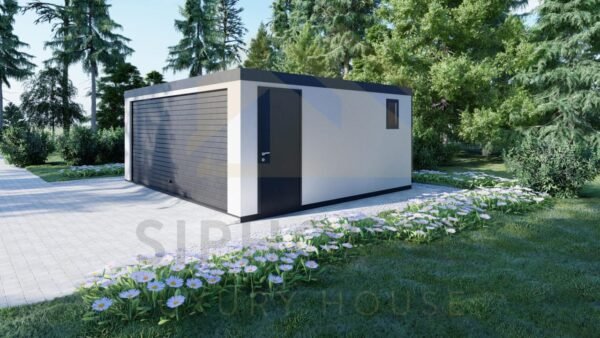 Isolert Dobbelgarasje Seaton, 28 m²
