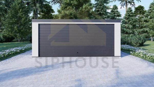 Isolert Dobbelgarasje Seaton, 28 m²
