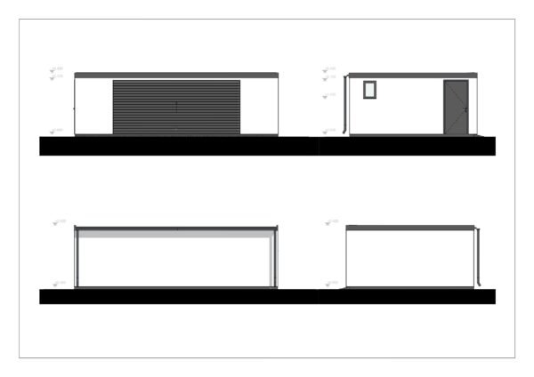 Isolert Dobbelgarasje Tregarne, 38 m²