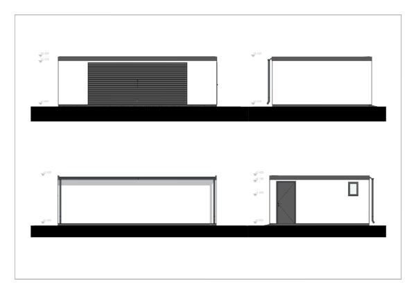 Isolert Dobbelgarasje Trelan, 38 m²