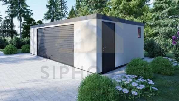 Isolert Dobbelgarasje Trelan, 38 m²