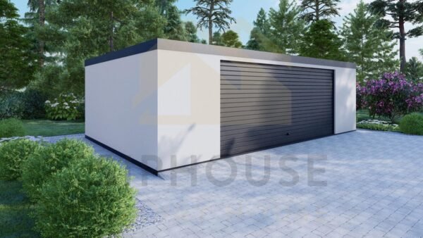Isolert Dobbelgarasje Trelan, 38 m²