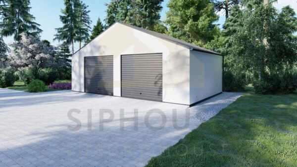 Isolert Dobbelgarasje Varfell, 38 m²