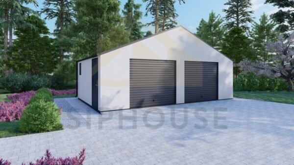 Isolert Dobbelgarasje Varfell, 38 m²