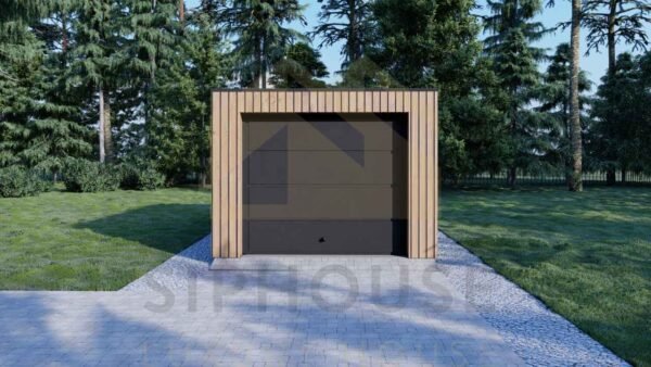 Isolert Garasje Dendron, 14 m²