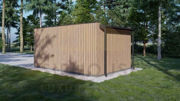 Isolert Garasje Dendron, 14 m²