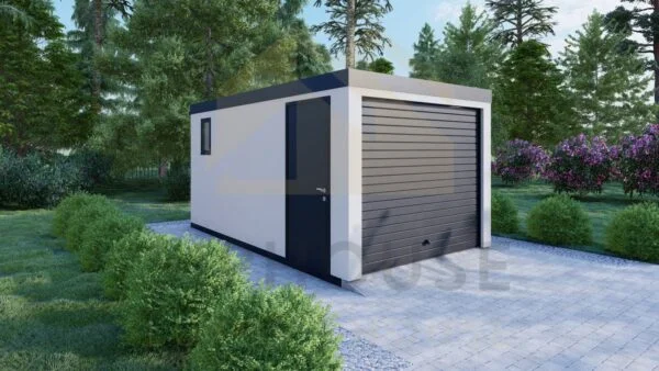Isolert Garasje   Southampton, 19 m²
