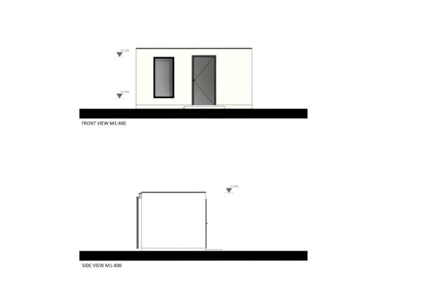 Mikrohus Amman, 12 m²