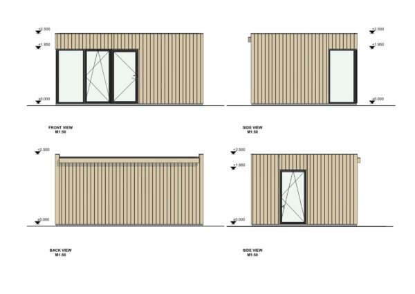 Mikrohus Caracas, 17 m²