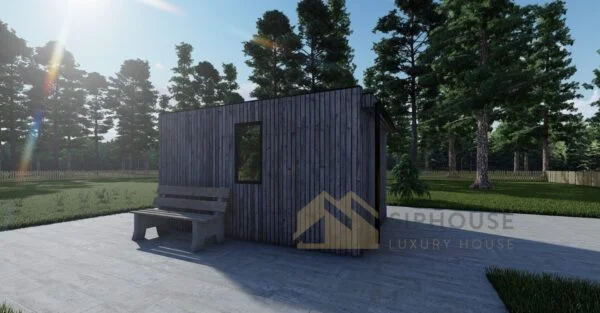 Mikrohus Kubwa 15 m²