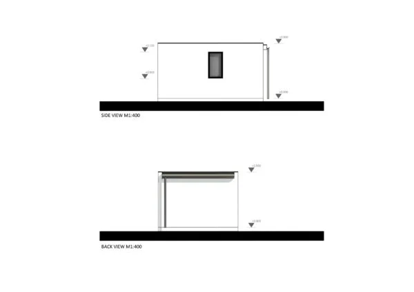 Mikrohus Kubwa 15 m²