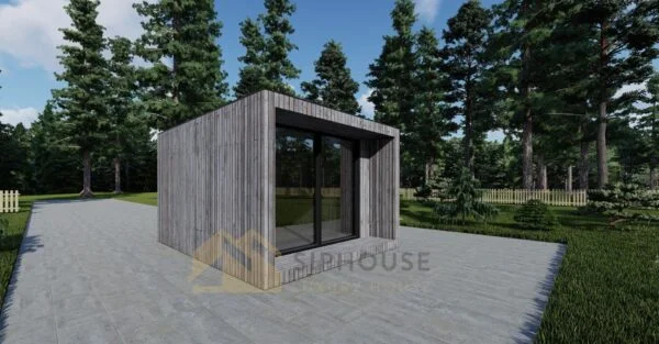Mikrohus Kubwa 15 m²