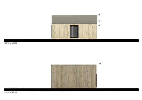 Moderne Ferdighytter Brasília, 80 m²