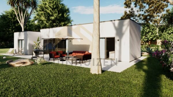 Moderne Ferdighytter Curacao, 86 m²