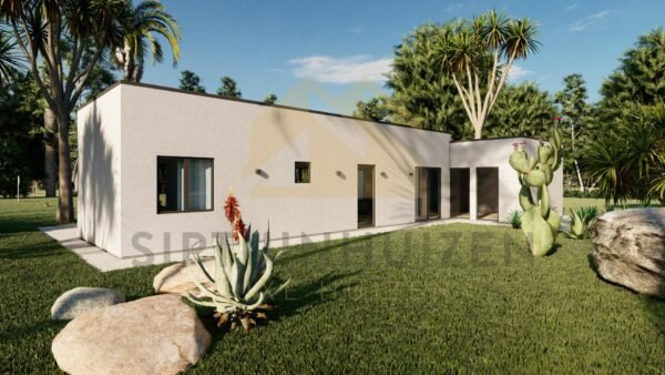 Moderne Ferdighytter Curacao, 86 m²