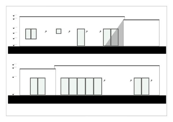Moderne Ferdighytter Curacao, 86 m²