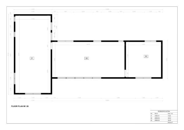 Moderne Ferdighytter Curacao, 86 m²