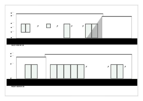 Moderne Ferdighytter Curacao, 86 m²