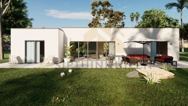 Moderne Ferdighytter Curacao, 86 m²