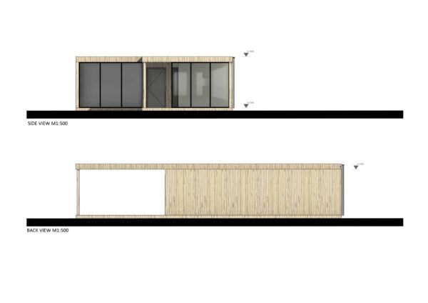 Moderne Ferdighytter Helsinki, 77 m²