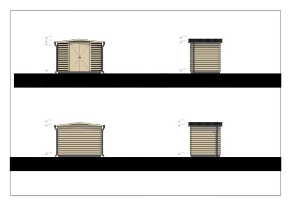 Redskapsbod  Bampton, 6 m²