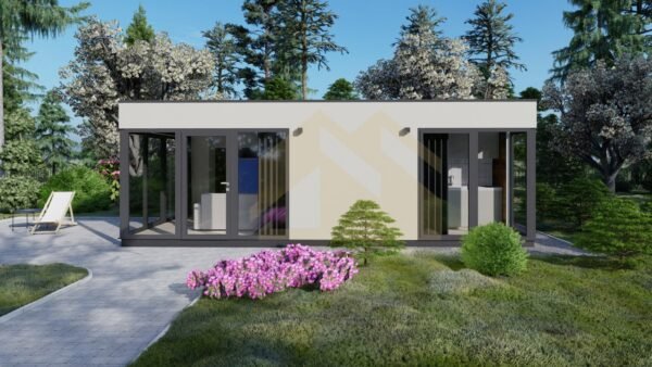 Moderne Ferdighytter Belize, 30 m²