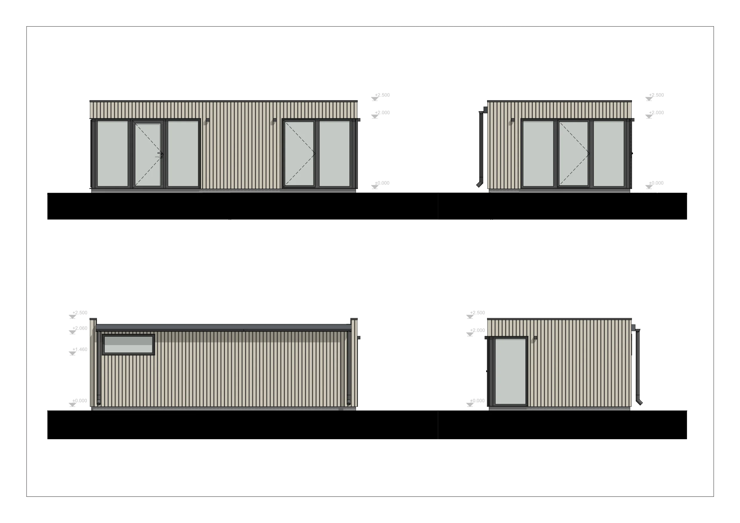 Isolert Anneks Byggesett Nice, 30 m²