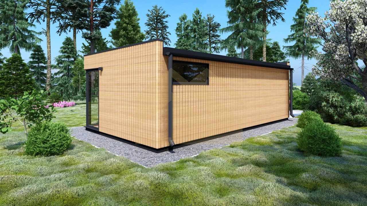 Isolert Anneks Byggesett Nice, 30 m²