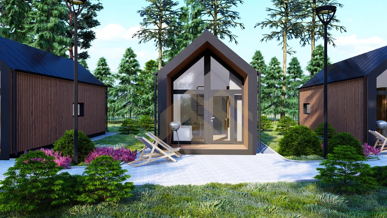 Isolert Anneks Byggesett Cronus, 35 m²