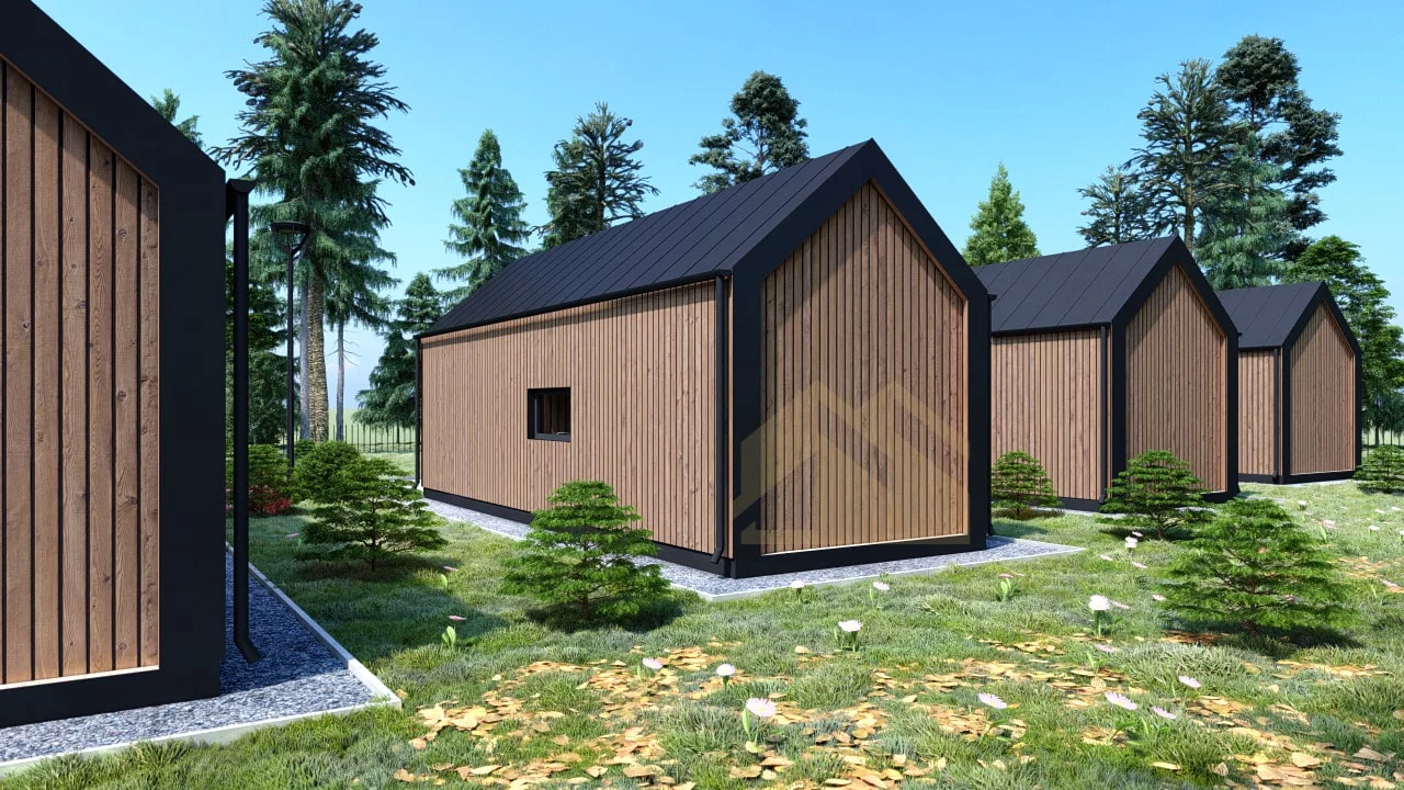 Isolert Anneks Byggesett Cronus, 35 m²