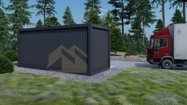 Isolert Modulhus Calais, 13 m²