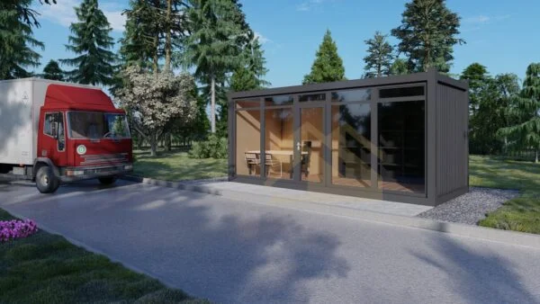 Isolert Modulhus Calais, 13 m²