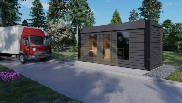 Isolert Modulhus Sangatte, 12 m²