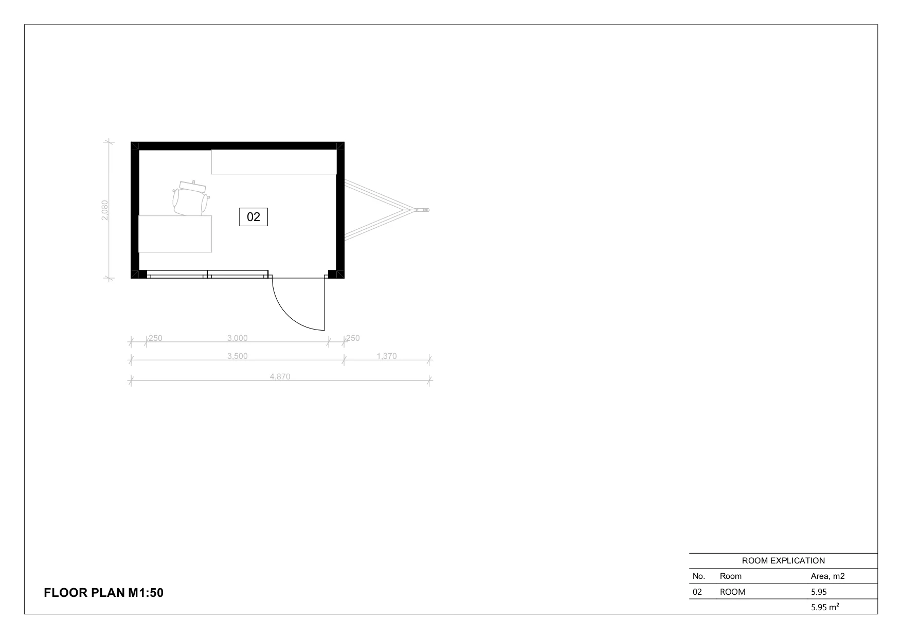 Mikrohus På Hjul  Barleta, 6 m²