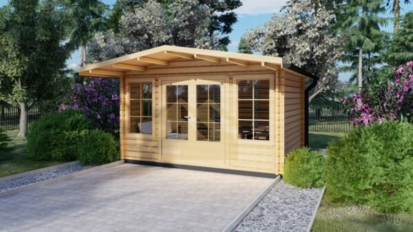 Tømmerhytte 44mm Bergen, 12 m²