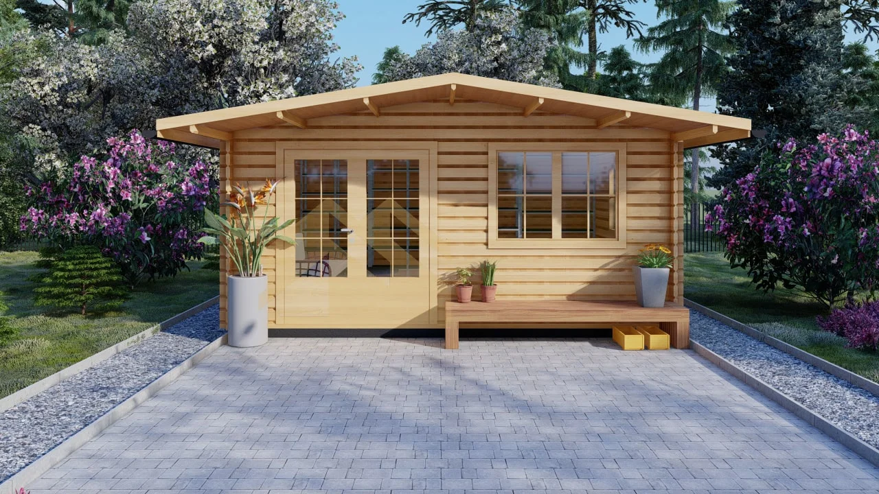 Tømmerhytte 44mm Drammen, 20 m²