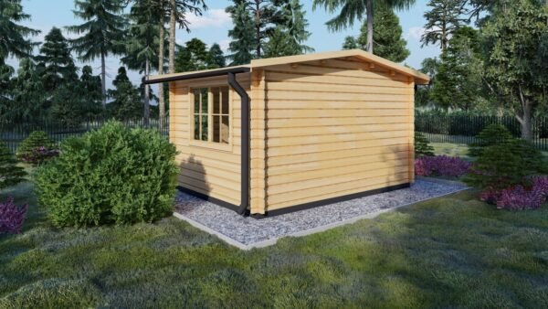 Tømmerhytte 44mm Kristiansand, 16 m²