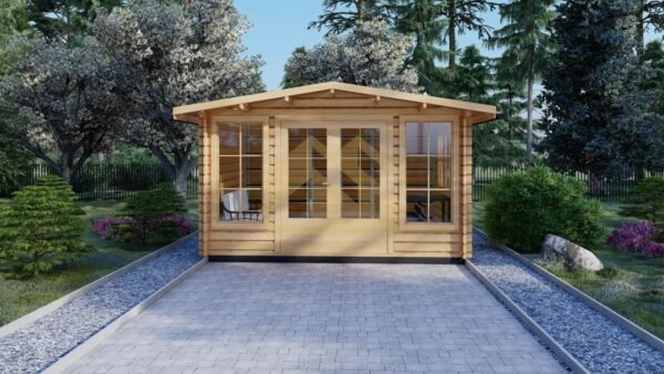 Tømmerhytte 44mm Kristiansand, 16 m²